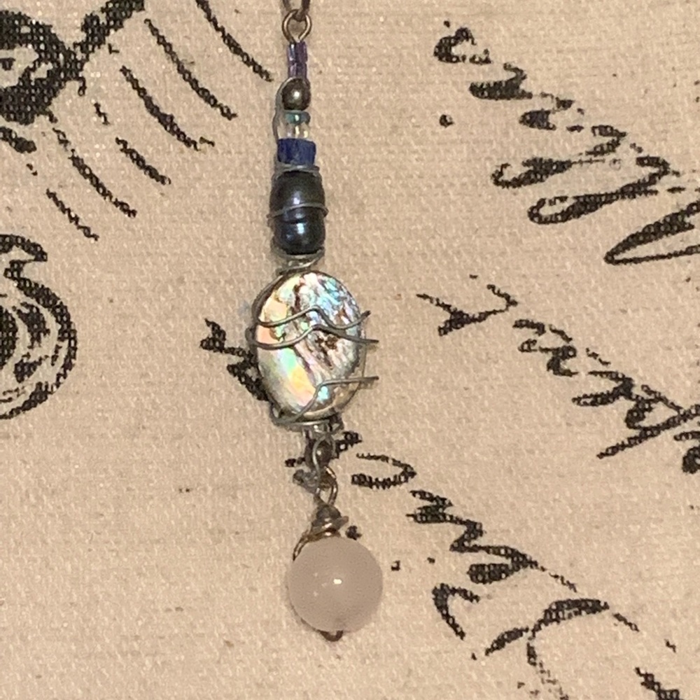 Statement piece necklace made by an artist